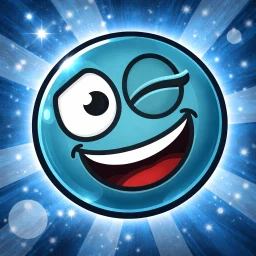 Значок Blue Ball 10